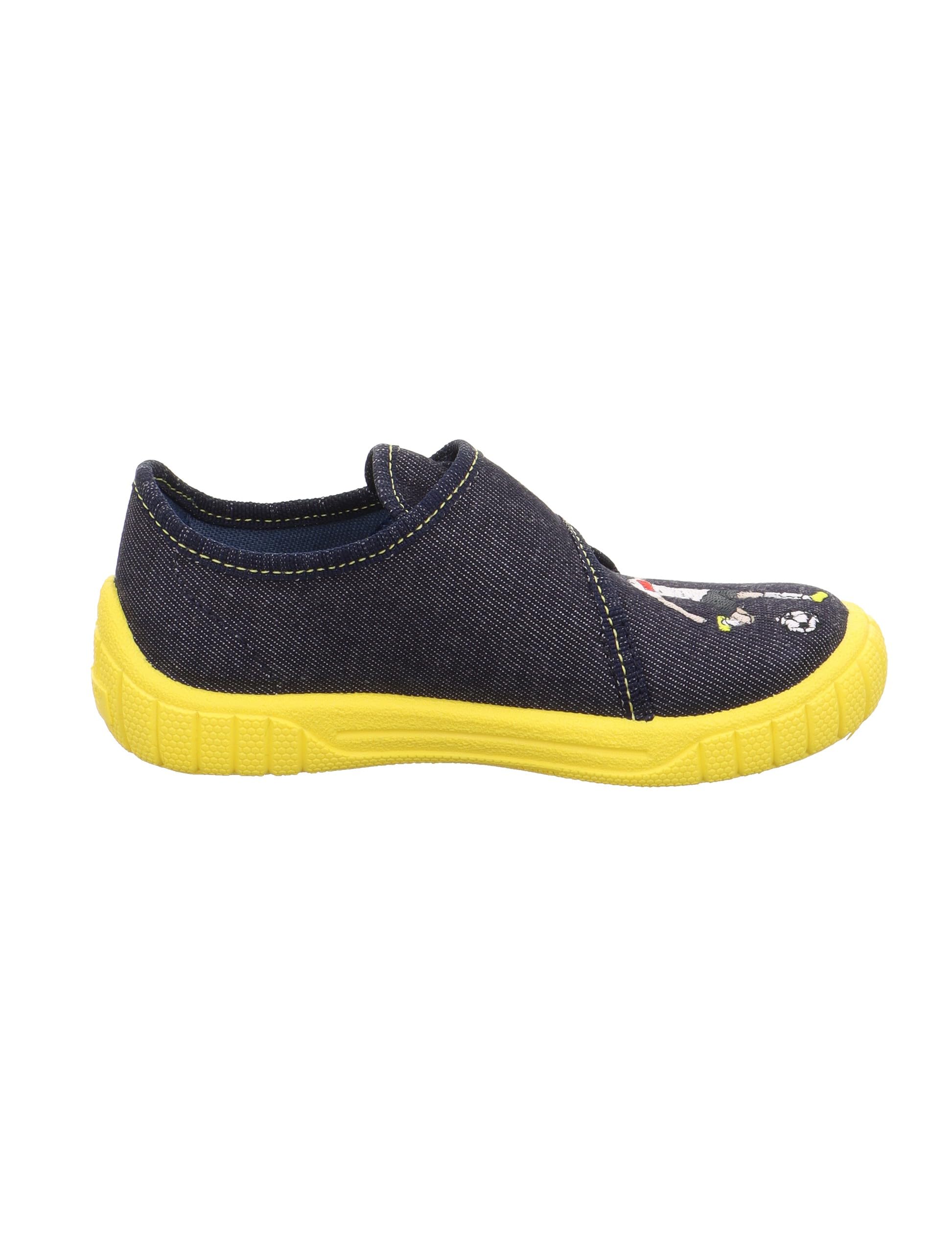 Superfit Jungen Bill Hausschuhe 1-800278 Hausschuhe, Blau Gelb 8070, 24 EU – Ansicht 3