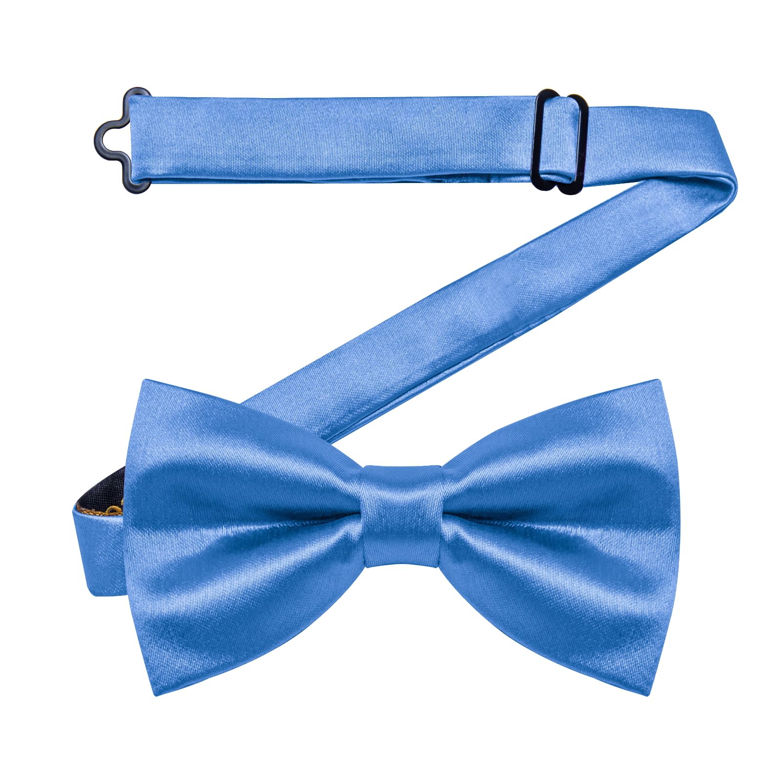 YourTies Bow Ties for Men Pre-Tied Adjustable Bow Tie Coloful Satin Bowtie