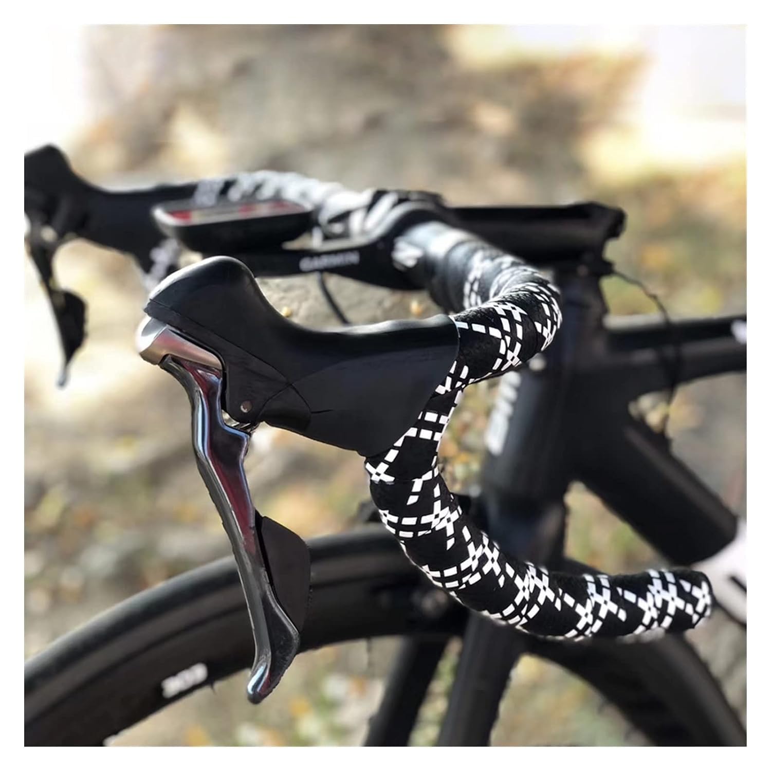 nastro manubrio, 2 pezzi di fissaggio for manubrio antiscivolo in silice for bici da strada, accessori for biciclette MTB for bici da strada