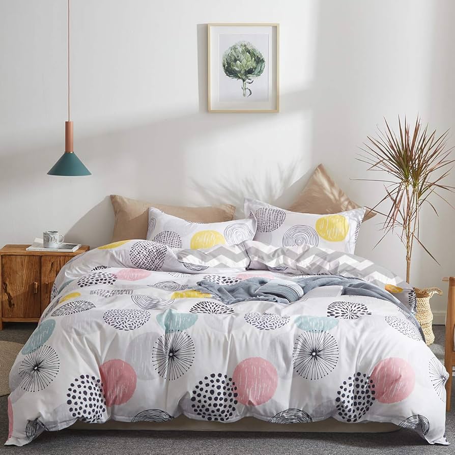 トップス duvet Amazon.com: DONEUS Duvet Cover Queen Size - 100% Washed