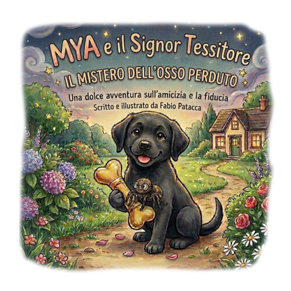 Mya e il Signor Tessitore: Il mistero dell'osso perduto: una favola illustrata sull'importanza della famiglia elafiducia