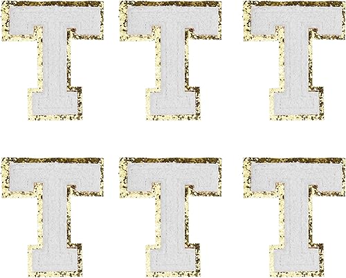 Miniatura 3 de Kare & Kind Parches bordados de felpilla para planchar – Parches bordados de felpilla del alfabeto A-Z – Coser / planchar para ropa, camisas,