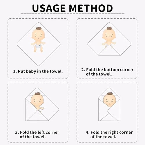 Miniatura 6 de MOUNDHONG Toalla de baño de dinosaurio verde, toallas con capucha de forro polar coral para niños pequeños, toalla de playa de animales con capucha,