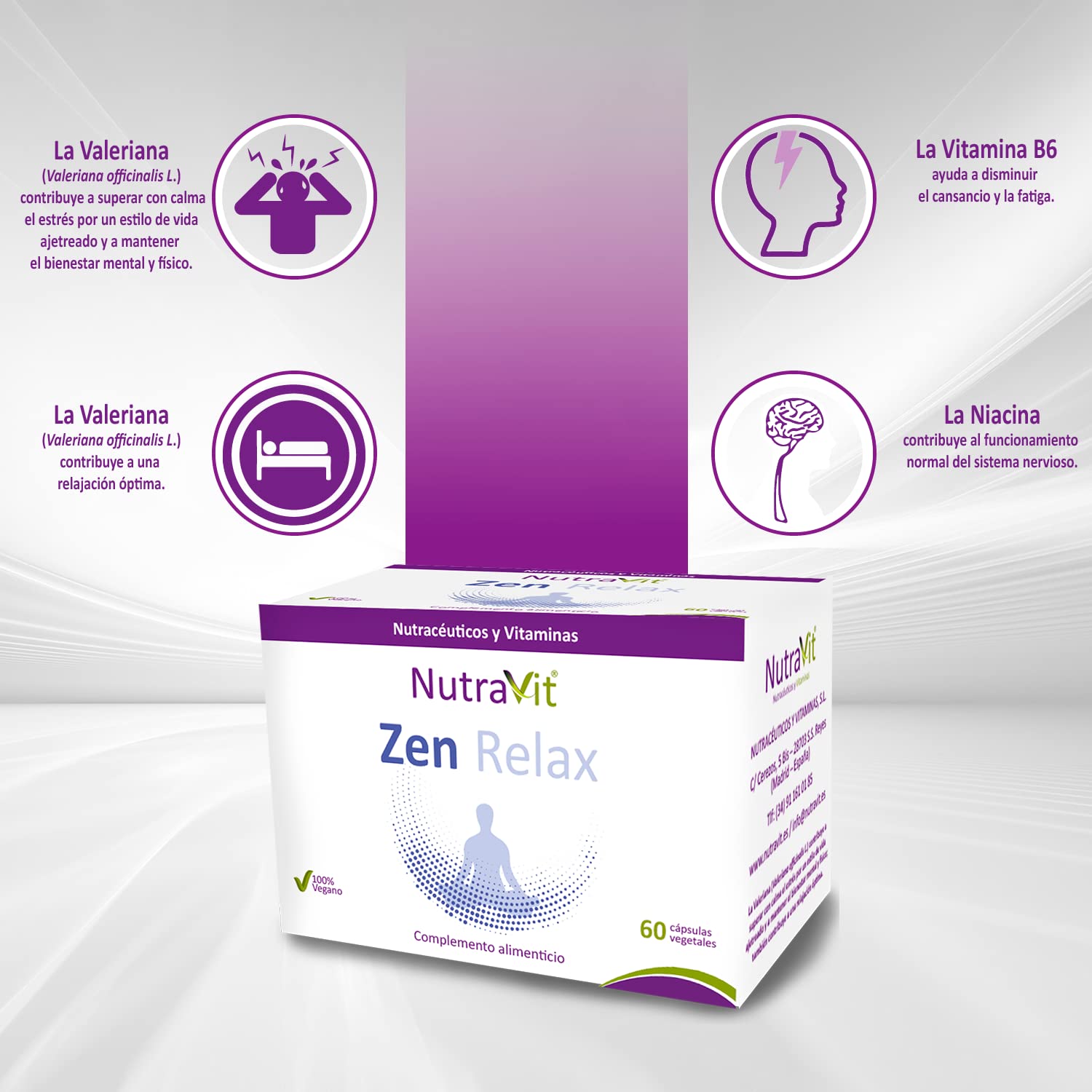 ZEN RTELAX 60cap NUTRAVIT