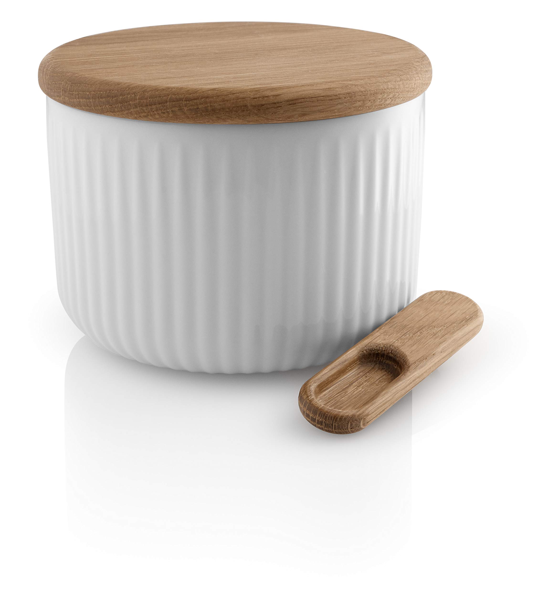 Eva Trio Legio Nova salt cellar with lid and spoon