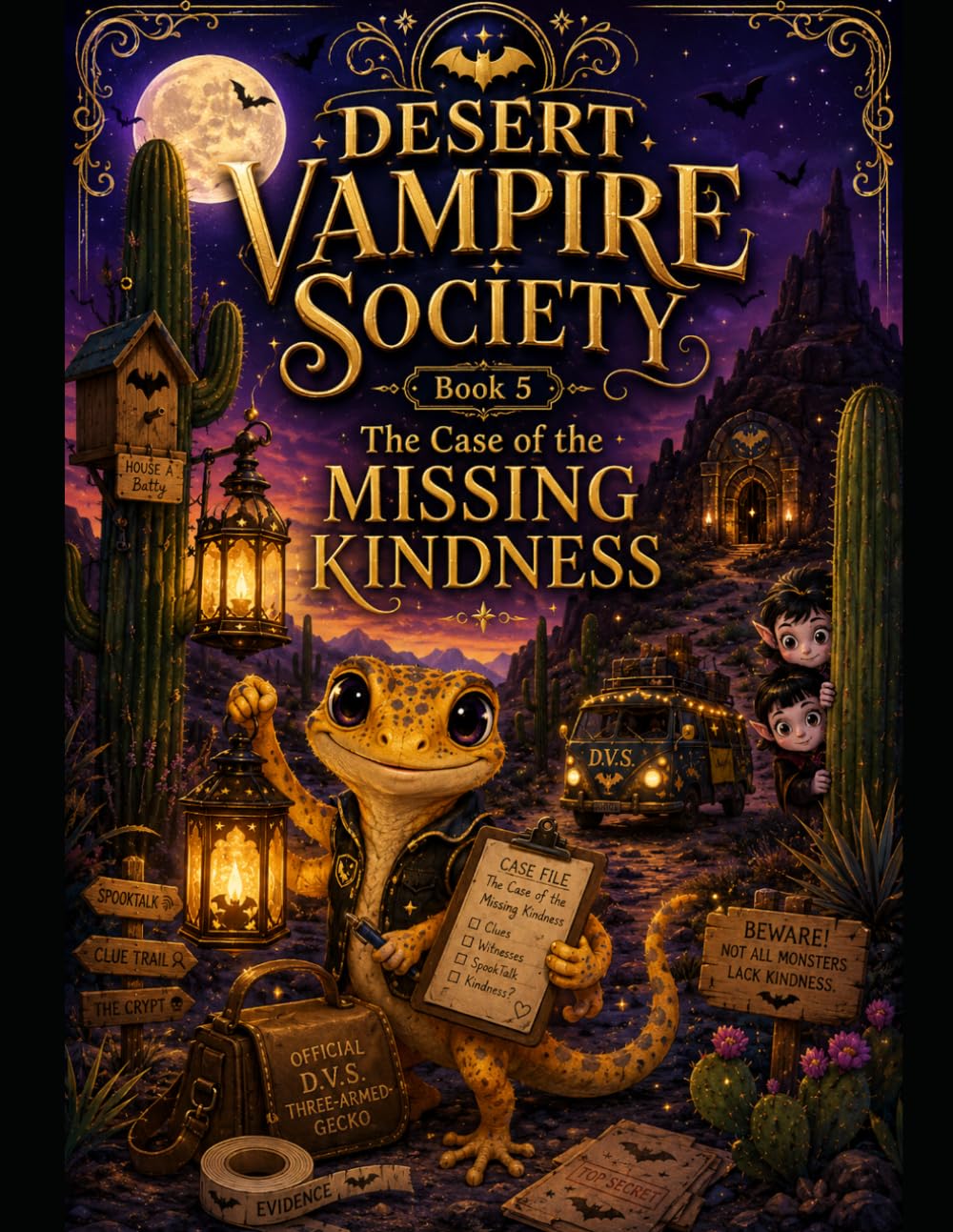 Desert Vampire Society: The Case of the Missing Kindness (Leave the Lantern On: Desert Vampire Society)