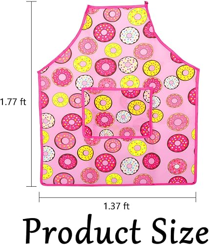 Miniatura 9 de 2 Pack Kids Art Smocks Children Waterproof Artist Painting Aprons Sleeveless Waterproof Artist Painting Aprons