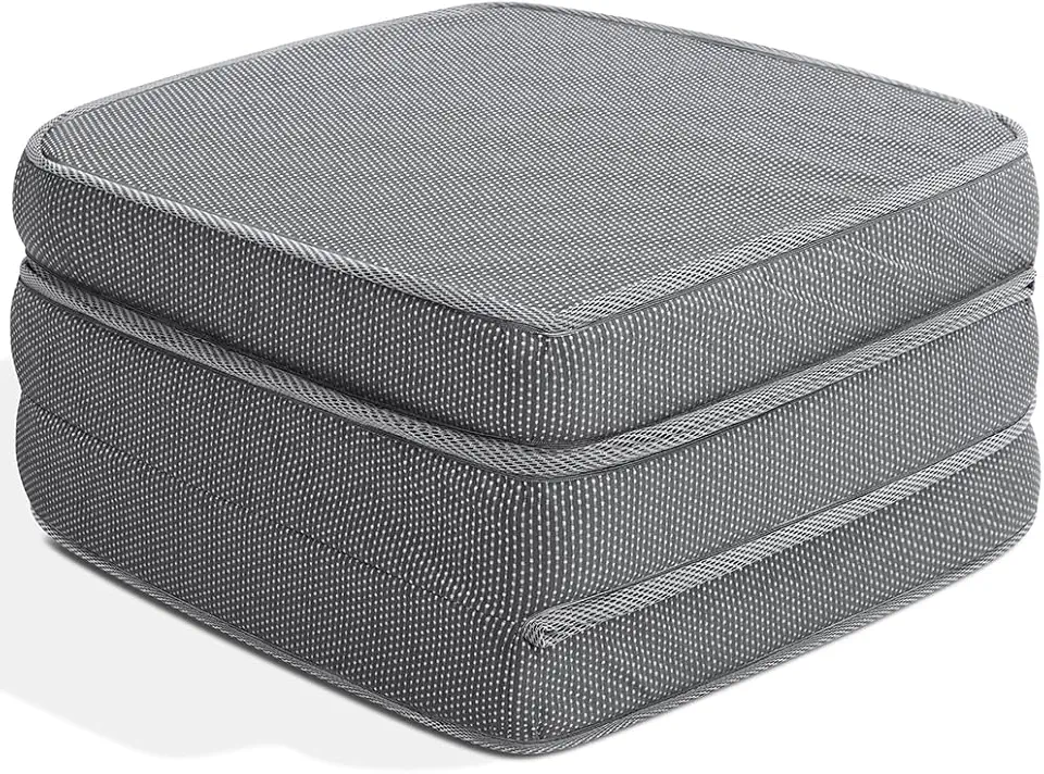 Puff Colchonete Dobrável/Sofa 3 em 1 Solteiro BF Colchões