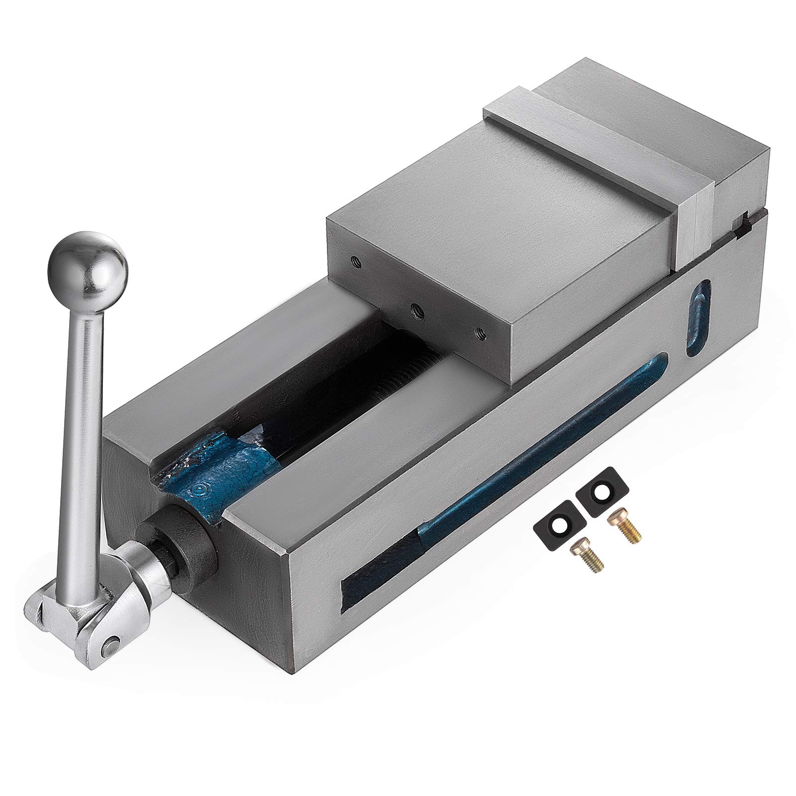 Mophorn Milling Vise 4"/100mm,Bench Clamp Vise Nodular Cast Iron Material,Clamping Vise Clamping Force 19KN Max, Milling Machine Vise In | Whizz Bench Vises