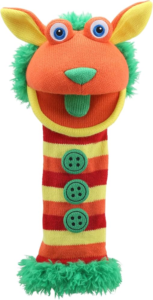 The Puppet Company - Sockettes - Buttons PC007013,40 centimeters