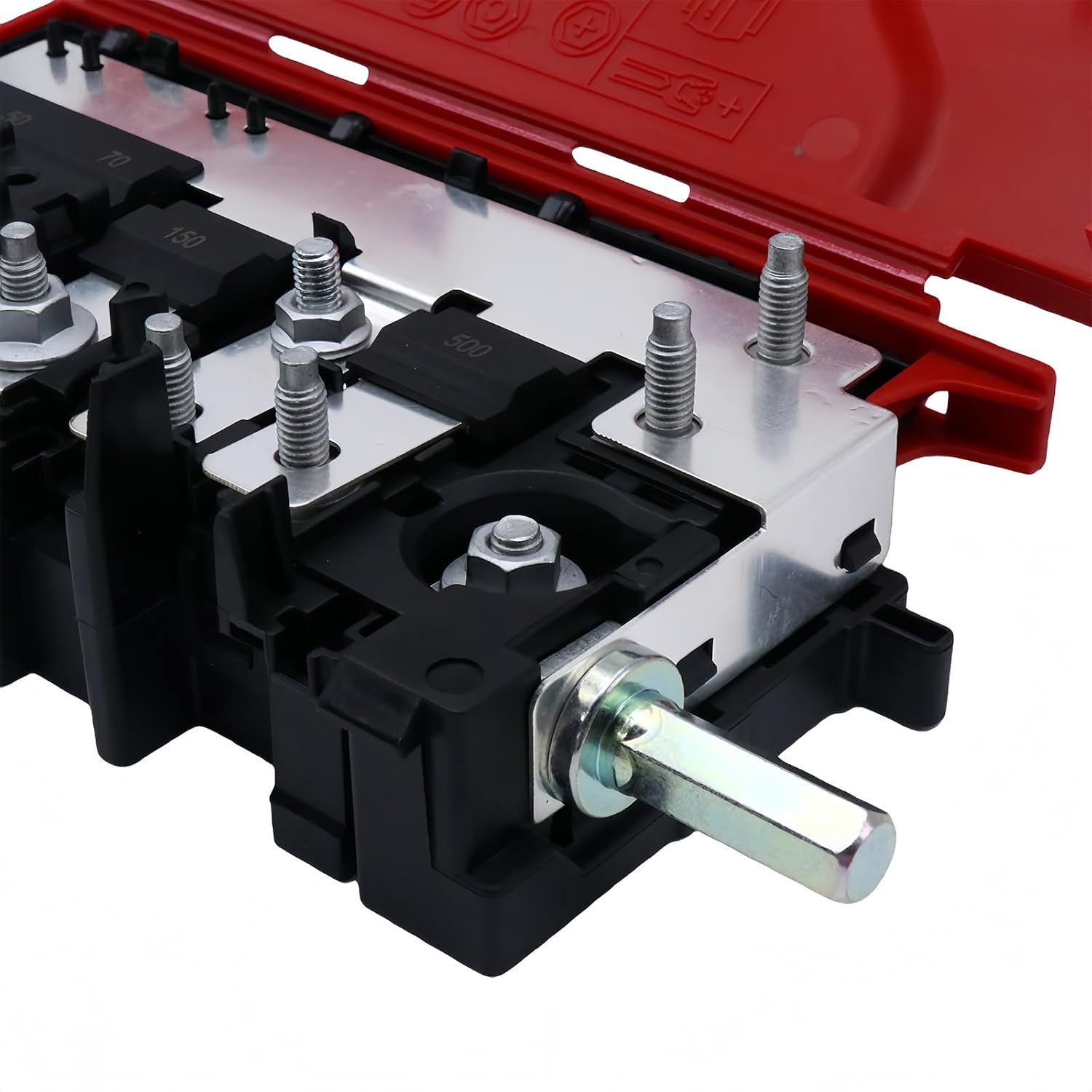 68260128AB Pre Fuse Box Battery Distribution Fuse Block Compatible with 2017-2026 Chrysler Pacifica, 2020-2026 Chrysler Voyager, Engine Compartment Front Battery Terminal Fuse Relay Block