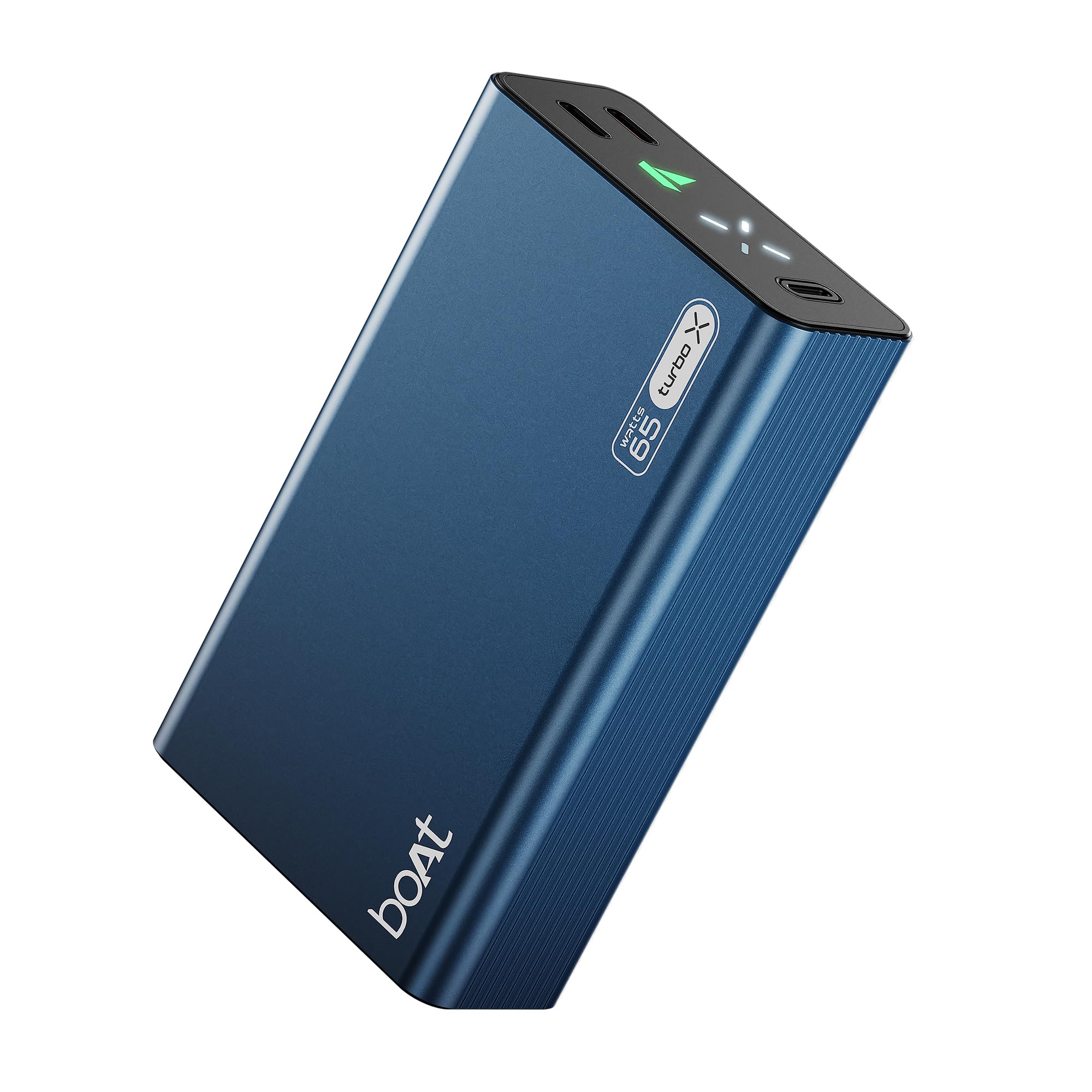 Boat EnergyShroom PB465 Turbo X 20000mAh Power Bank with 65W Turbo Fast Charging, Dual Type-C 2-Way Ports, Pass Through Charging, LED Battery & Charging Indicators, Compact & Lightweight (Navy Blue)-image-17