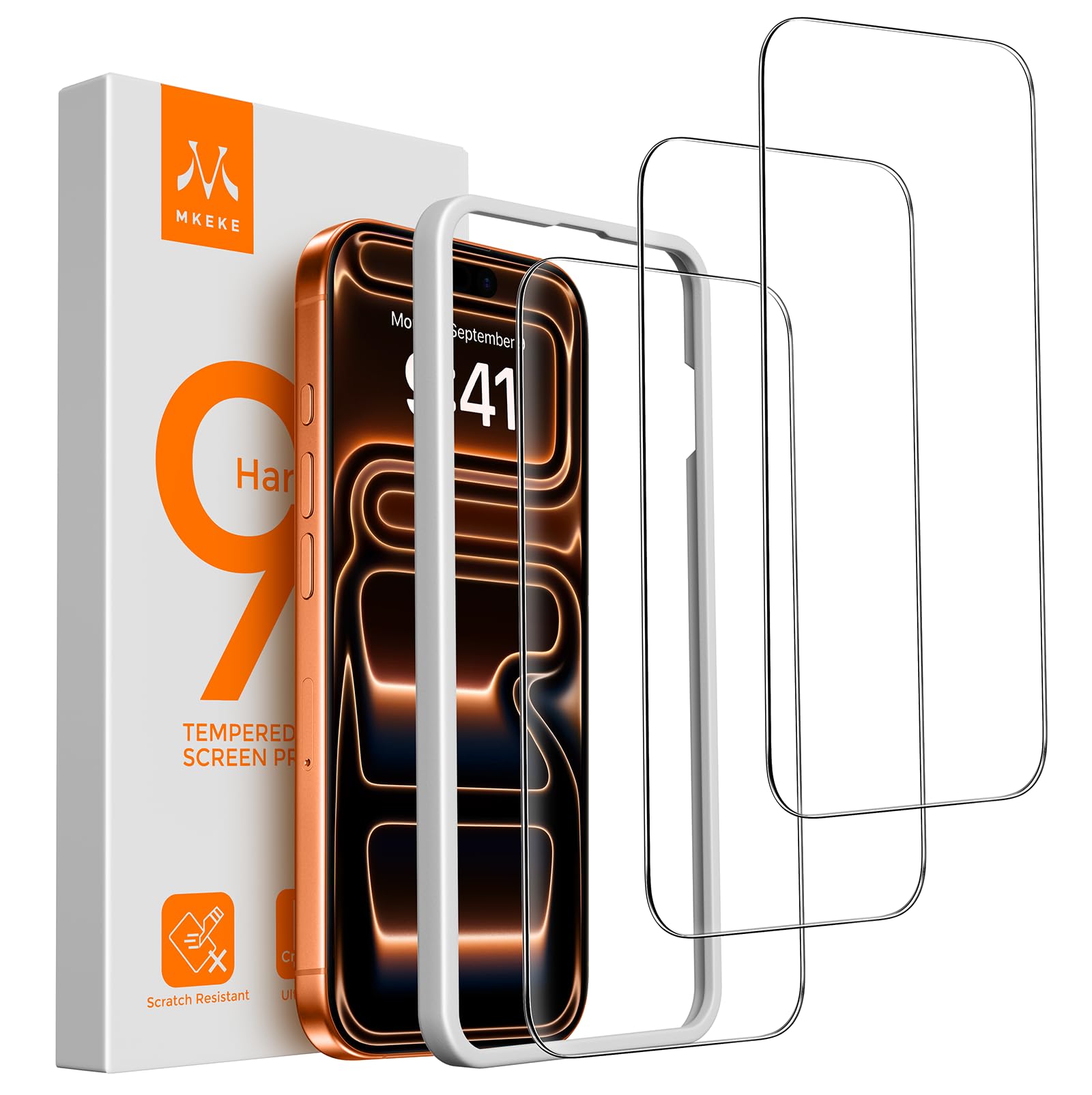 Mkeke Tempered Glass (3-Pack)