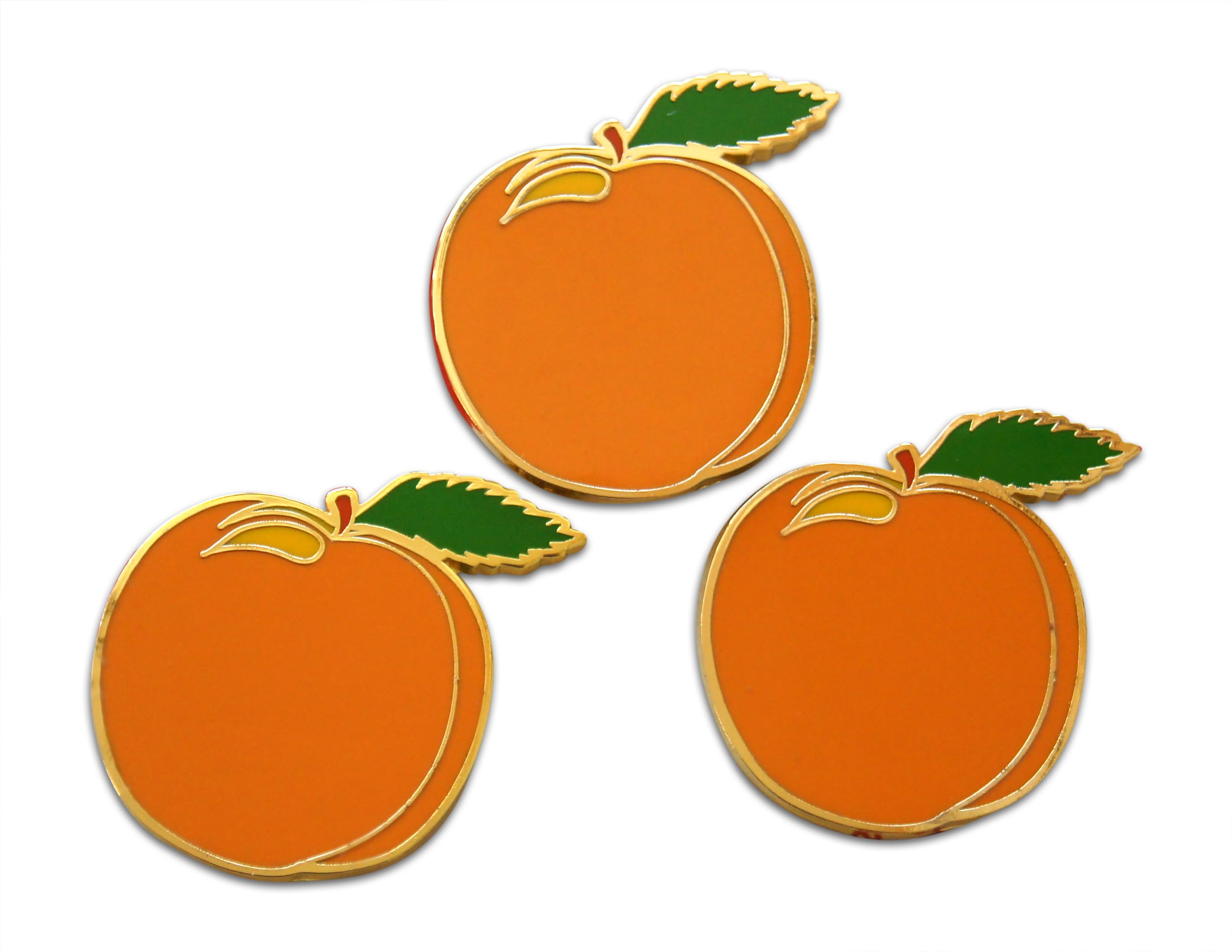 Novel Merk Tropical Fruits – Banana &amp; Other Lapel Pin, Hat Pin &amp; Tie Tack Set - with Clutch Back