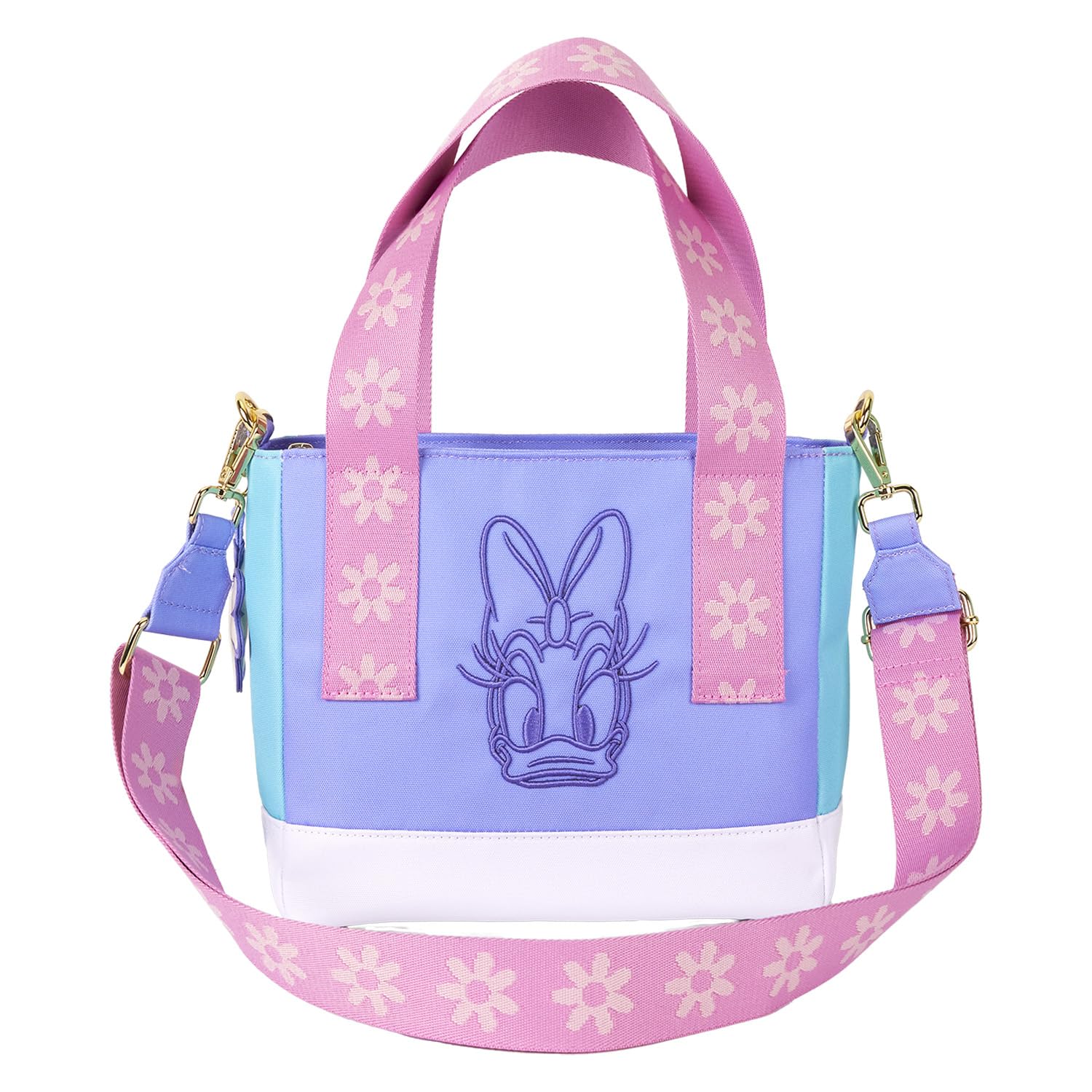 Amazon.com: Loungefly Disney Daisy Duck Nylon Mini Tote Bag