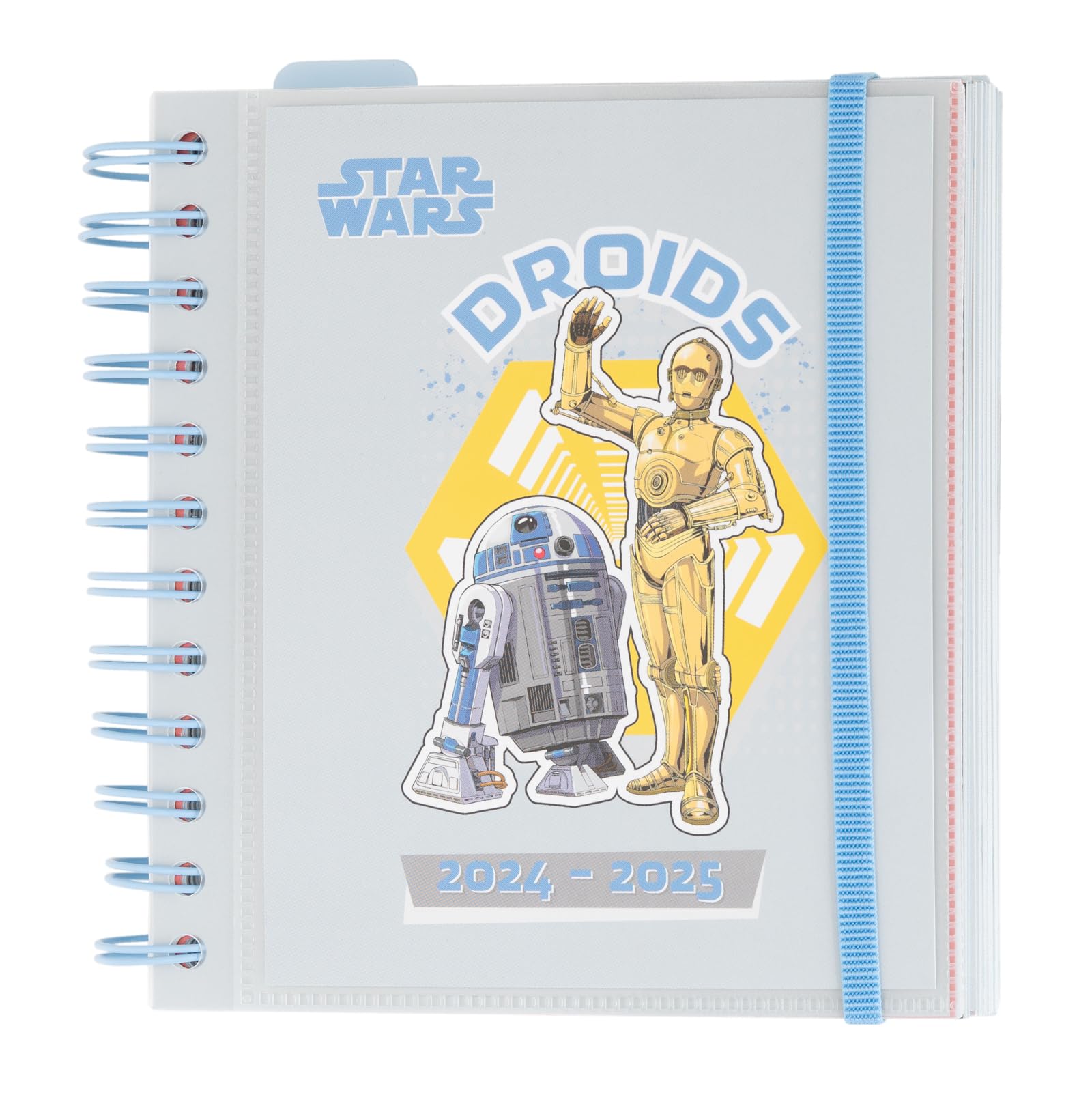 Grupo Erik Agenda escolar 2024 2025 día por página Star Wars - Agenda 2024 2025 dia por página ilustraciones - Agenda escolar 2024-2025 niño | Vuelta al cole Material escolar y papeleria