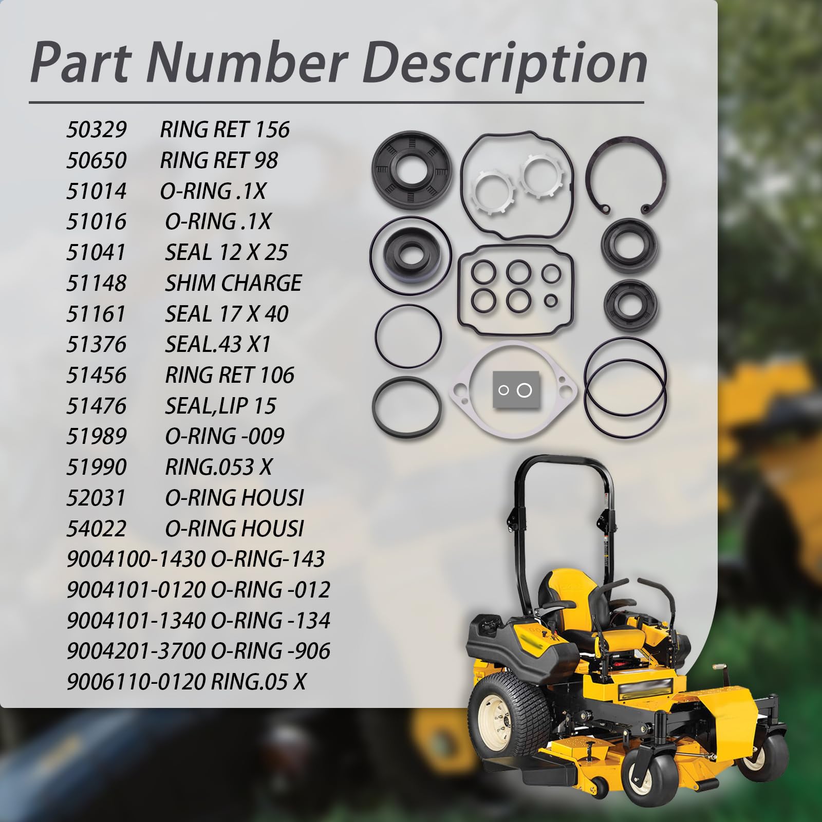 pom様 Amazon.com: Ciuouient 70525 Pump Seal Kit/Pump Overhaul Kit