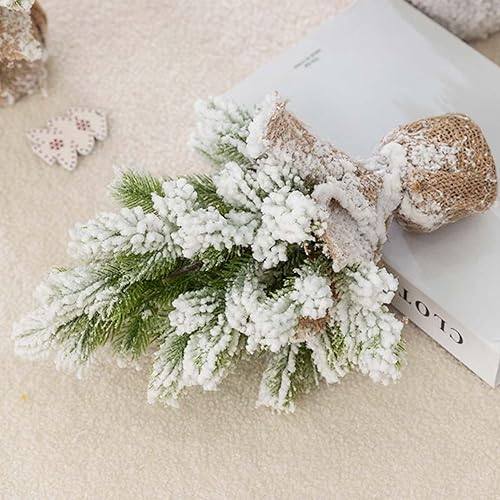 Miniatura 7 de Tabletop Small Christmas Tree - 16.5 Inch Artificial Mini Christmas Trees for Winter Holiday Xmas Decor, Christmas Decorations for Home Office