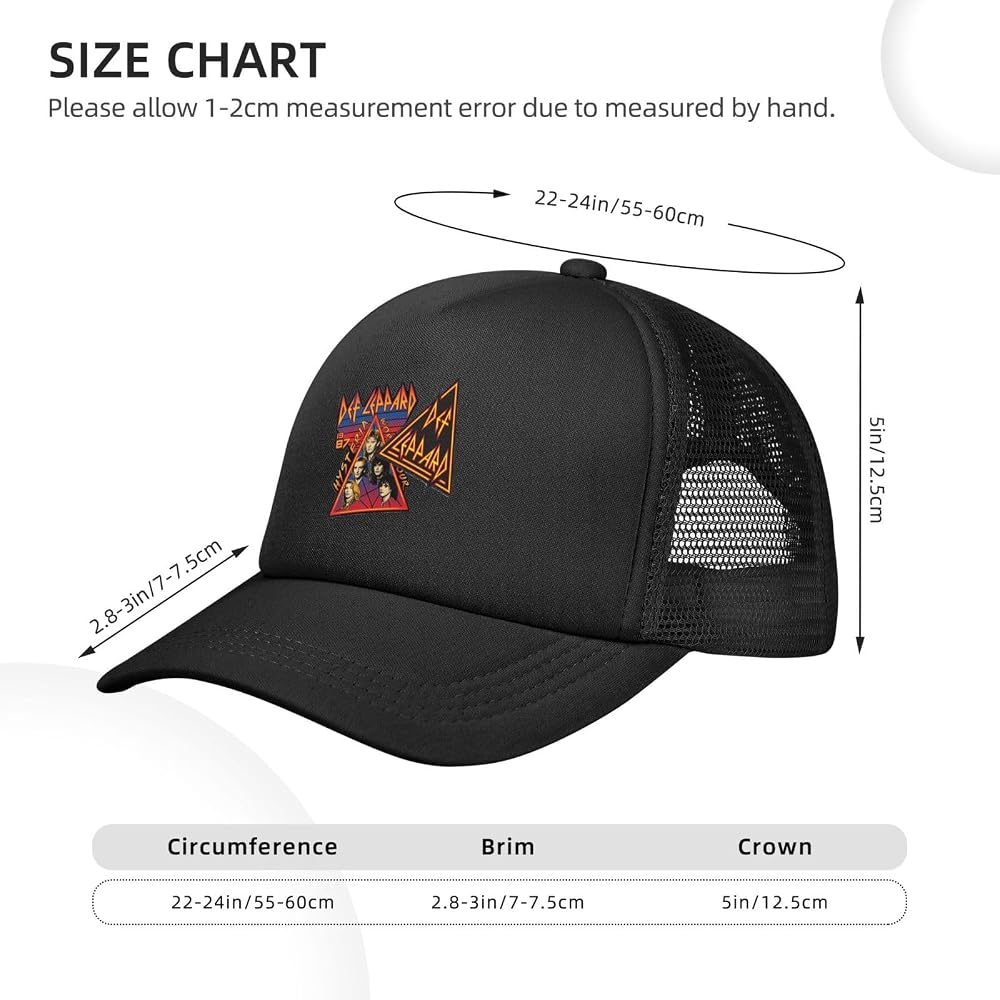 Amazon.co.jp: [WG.WE] Def Leppard デフ レパード キャップ 夏