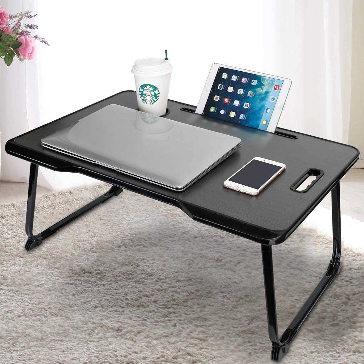 Buy CHARMDI Lap Desk, Portable Bed Tray Lap Desk, Adjustable Bed Table
