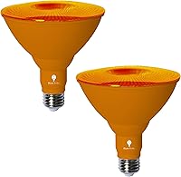 Vista 7 de Bluex Bulbs Paquete de 2 Bombillas LED Par38 de Luz Morada Tipo Reflector - 18W (Equivalente a 120 Vatios) - Regulables - Base E26 Luces LED
