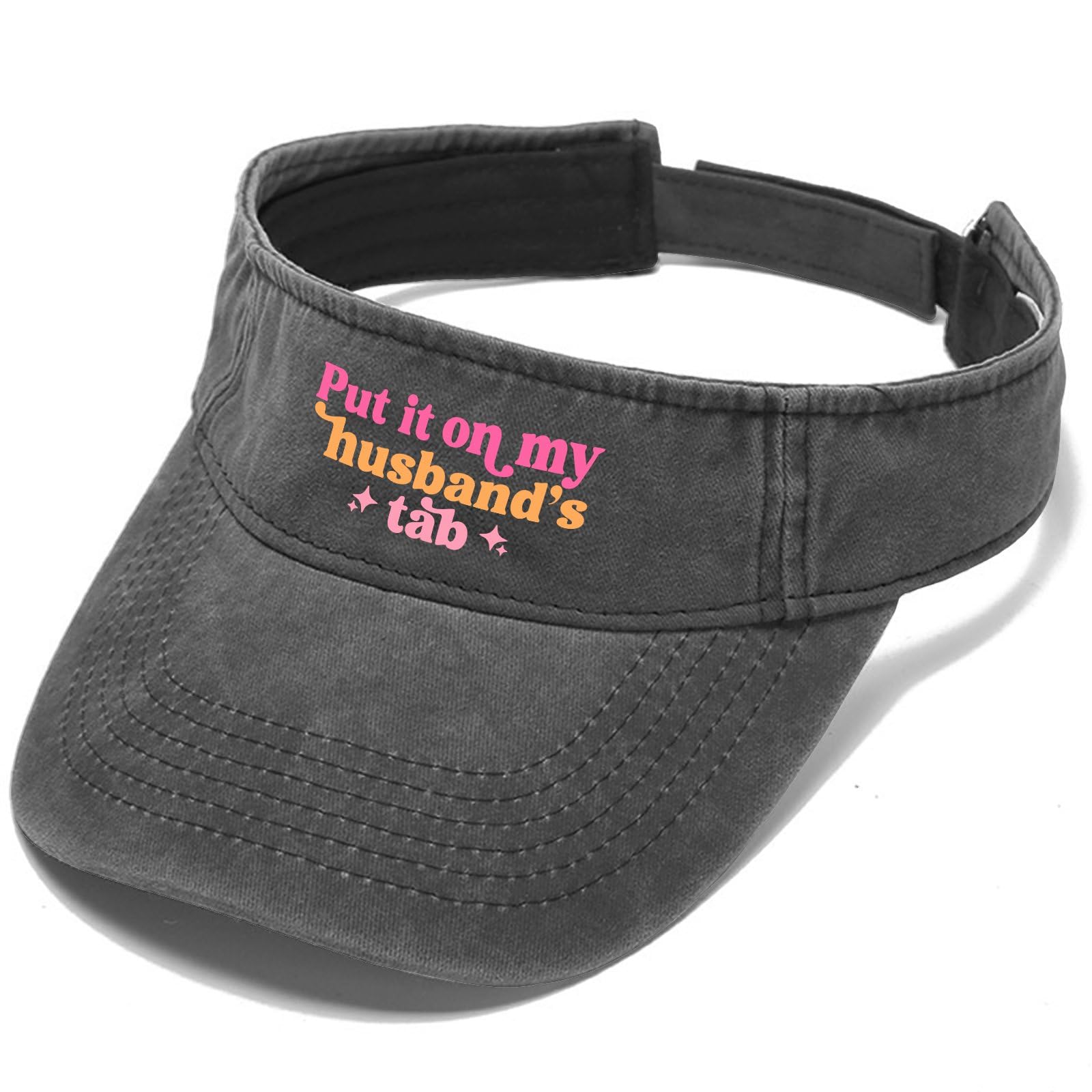 Paunook Put It On My Husbands Tab Hats Sun Visor for Men Sun Visors Protection Golf Hat