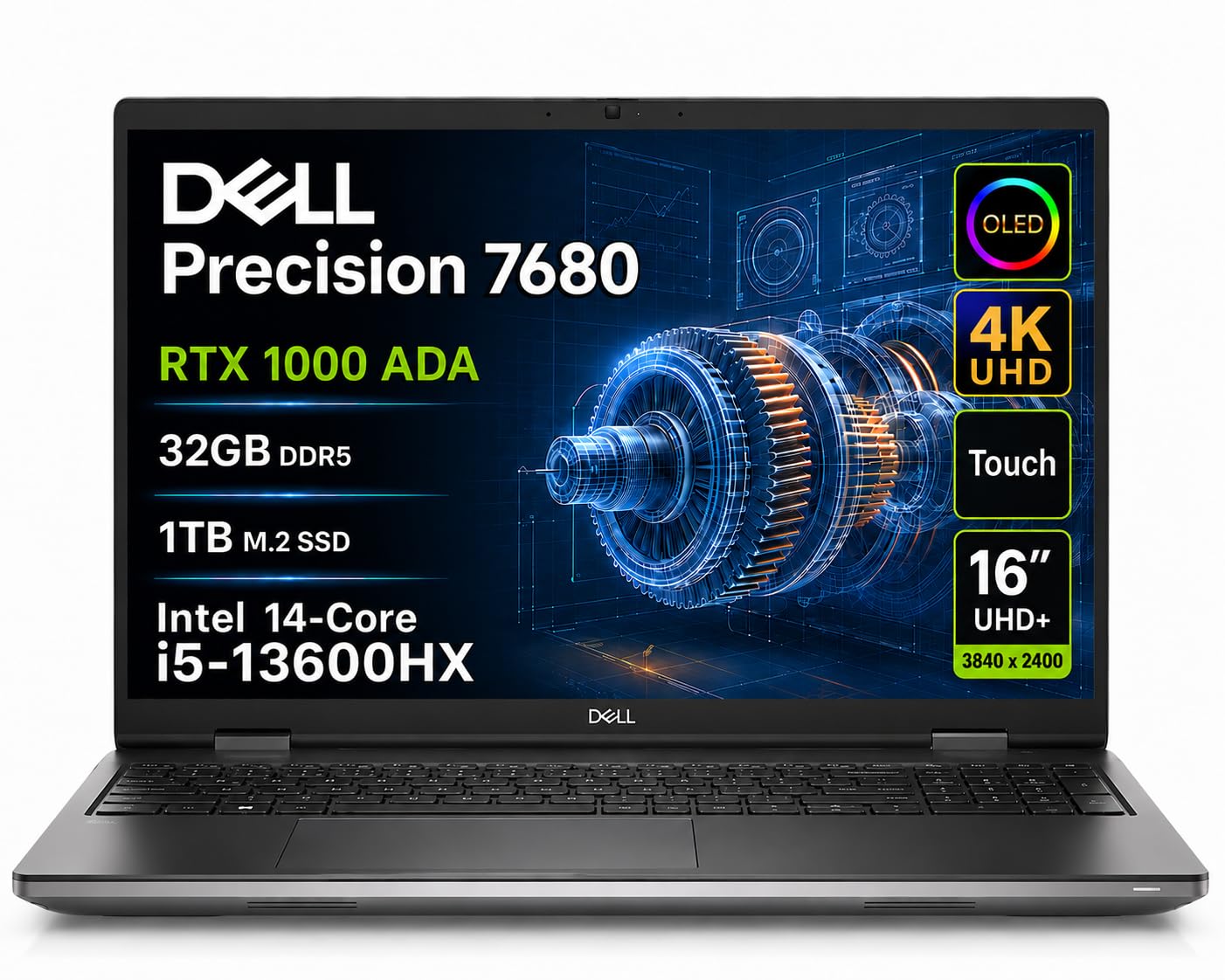 Amazon.com: Dell Precision 7680 Laptop, NVIDIA RTX 1000 Ada 6GB