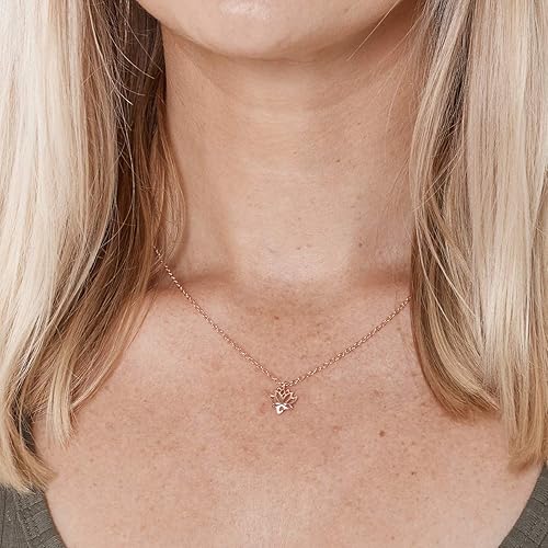 Miniatura 3 de Dear Ava Collar de regalo para mujeres y niñas, colgante de joyería moderna ajustable, idea de regalo de amor para ella con tarjeta sincera, regalos