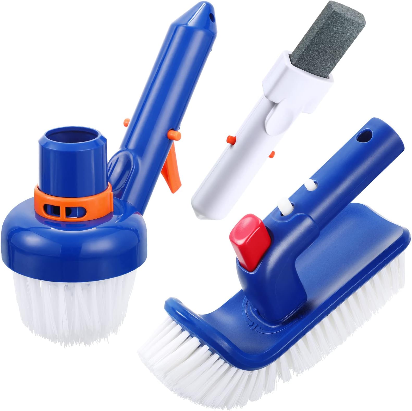 Swimming Pool Corner Vacuum Brush with Adjustable Vacuum