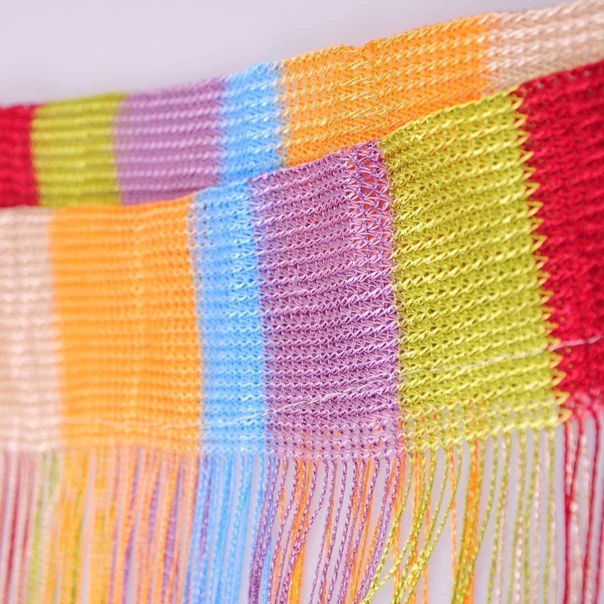 Buy AIZESI Retro Plain Tassel Door Curtains Screen String for Doorways