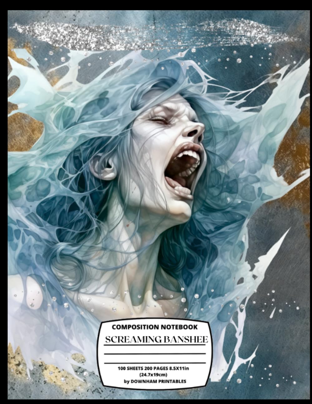 COMPOSITION NOTEBOOK SCREAMING BANSHEE