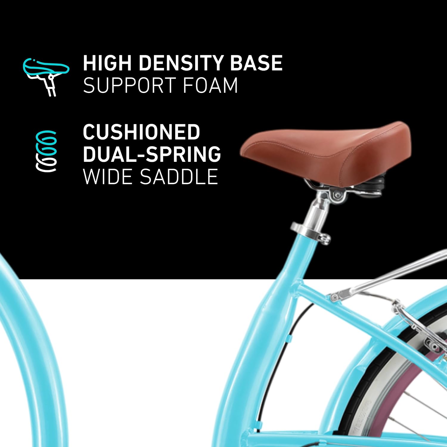 sixthreezero sixthreezero Easy Boarding Women's 7-Speed Bicycle, Teal