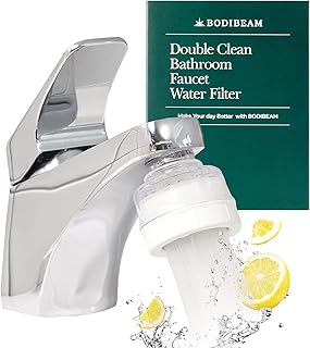 Bathroom Sink Filter, Sink Faucet Filter, Bathroom Faucet Filter, Sink Water Filter for Washing Face, Sink Filter Water Faucet for Skin, Gifts for Women, Stocking Stuffers