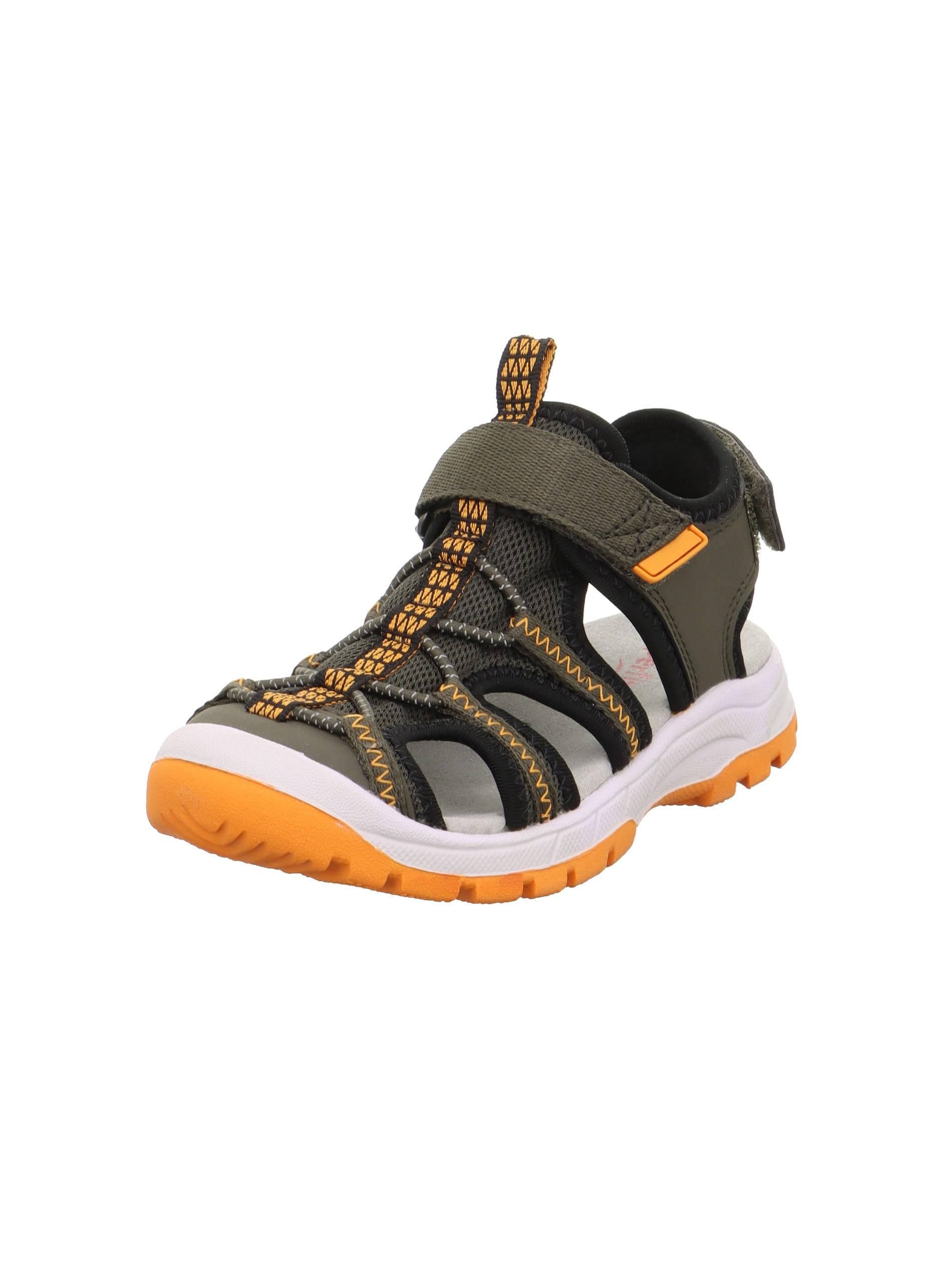Superfit Tornado Light Sandals, Green/Orange 7000, 29 EU, Green Orange 7000, 10.5 UK Child