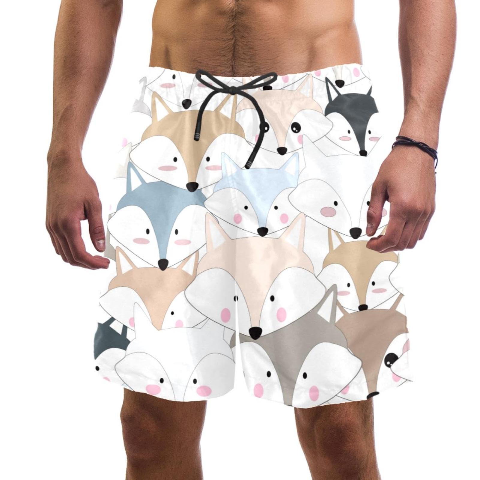 Maillot de bain homme renards évitant les irritations - 6