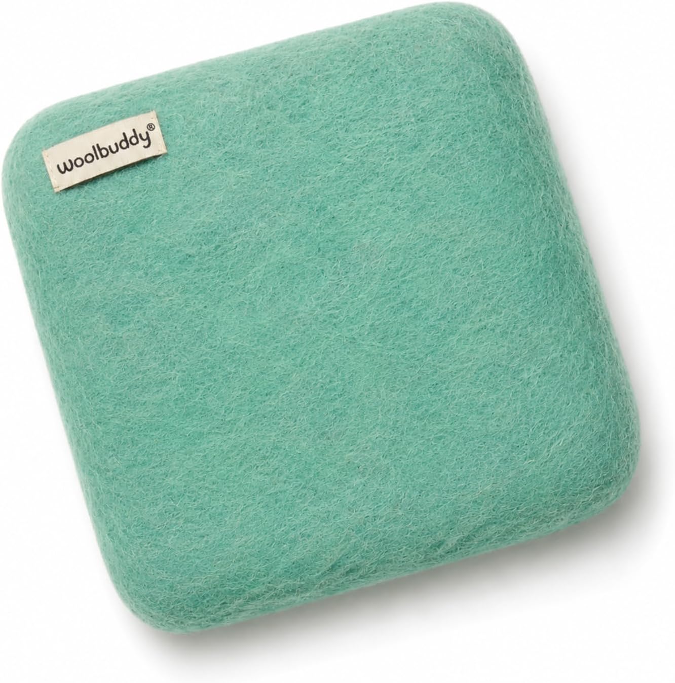 Woolbuddy Wool Felting Pad 6 x 6 x 1.5 Inch (Teal), Durable Needle Felting Mat, Needle Felting Foam Pads Alternative