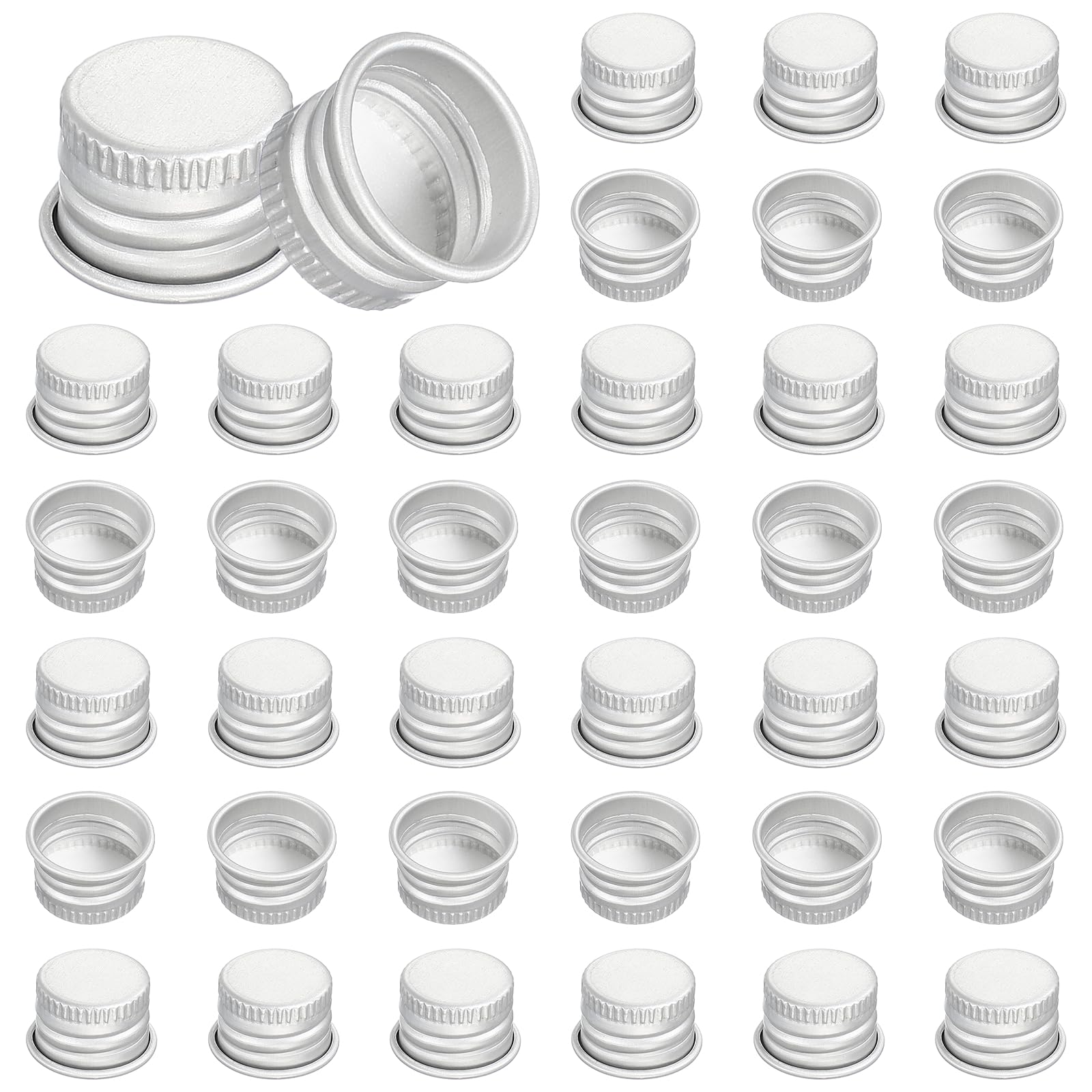 PATIKIL 31mm Aluminum Metal Round Mason Jar Screw Lids 54 Pcs Silver Tone — Amazon image 21