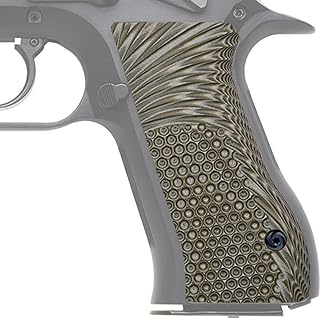 Guuun G10 Grips for Jericho 941 F9 Full Size OPS Eagle Wing Texture - 5 Color Options - Guuun