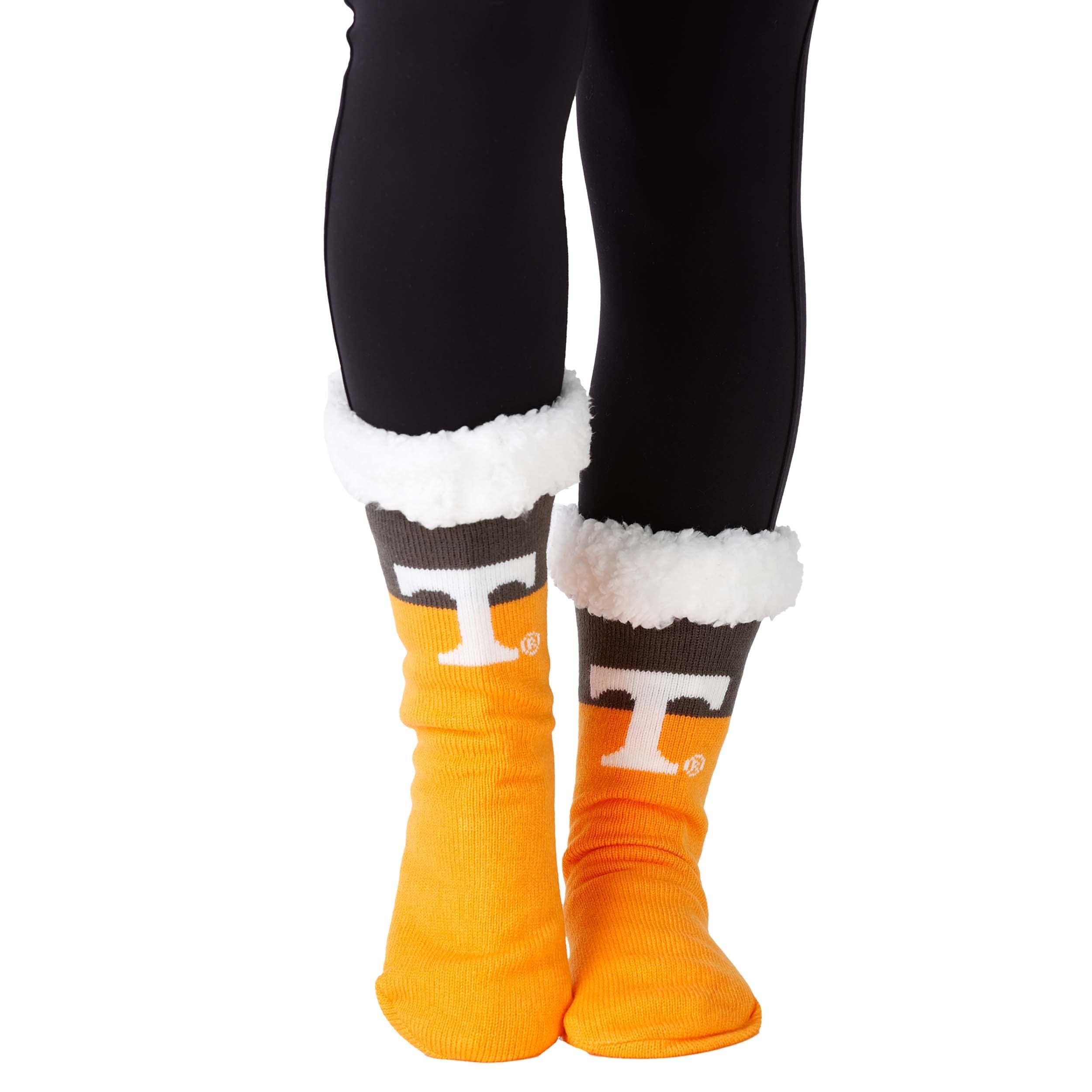 FOCO Tennessee Volunteers NCAA Womens Fan Footy 3 Pack Slipper Socks