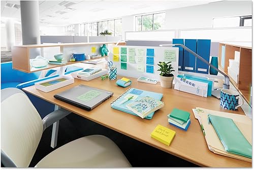 Miniatura 2 de Post-it R3306SST Pop-ups súper adhesivos, 3 pulgadas x 3 pulgadas, 90 shtsPD, 6PK, AST Tropical BRZ