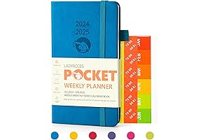 Pocket Academic Planner by LADYACCES - 2024-2025