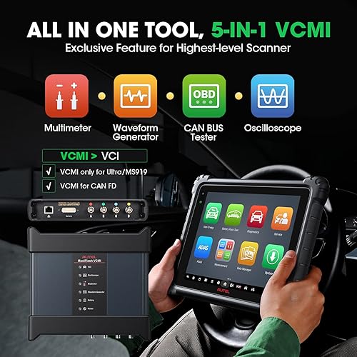 Miniatura 6 de Autel MaxiSYS Ultra EV Scanner, 2025 Top EV Intelligent Diagnostic Scan Tool Up of Ultra MS909 MS909EV MS919, with EVDiag Kit, High-Voltage System &