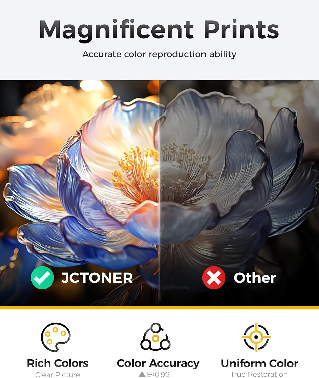 TK-5152 TK5152 Toner Cartridges 4-Pack High Yield Replacement for TK-5152K TK-5152C TK-5152M TK-5152Y Compatible with Kyocera ECOSYS M6035cidn M6535cidn P6035cdn Printer Ink Black Cyan Magenta Yellow