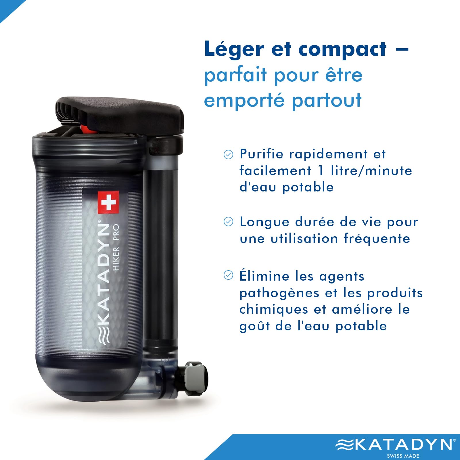Katadyn Hiker Pro Transparent Filtre à Eau