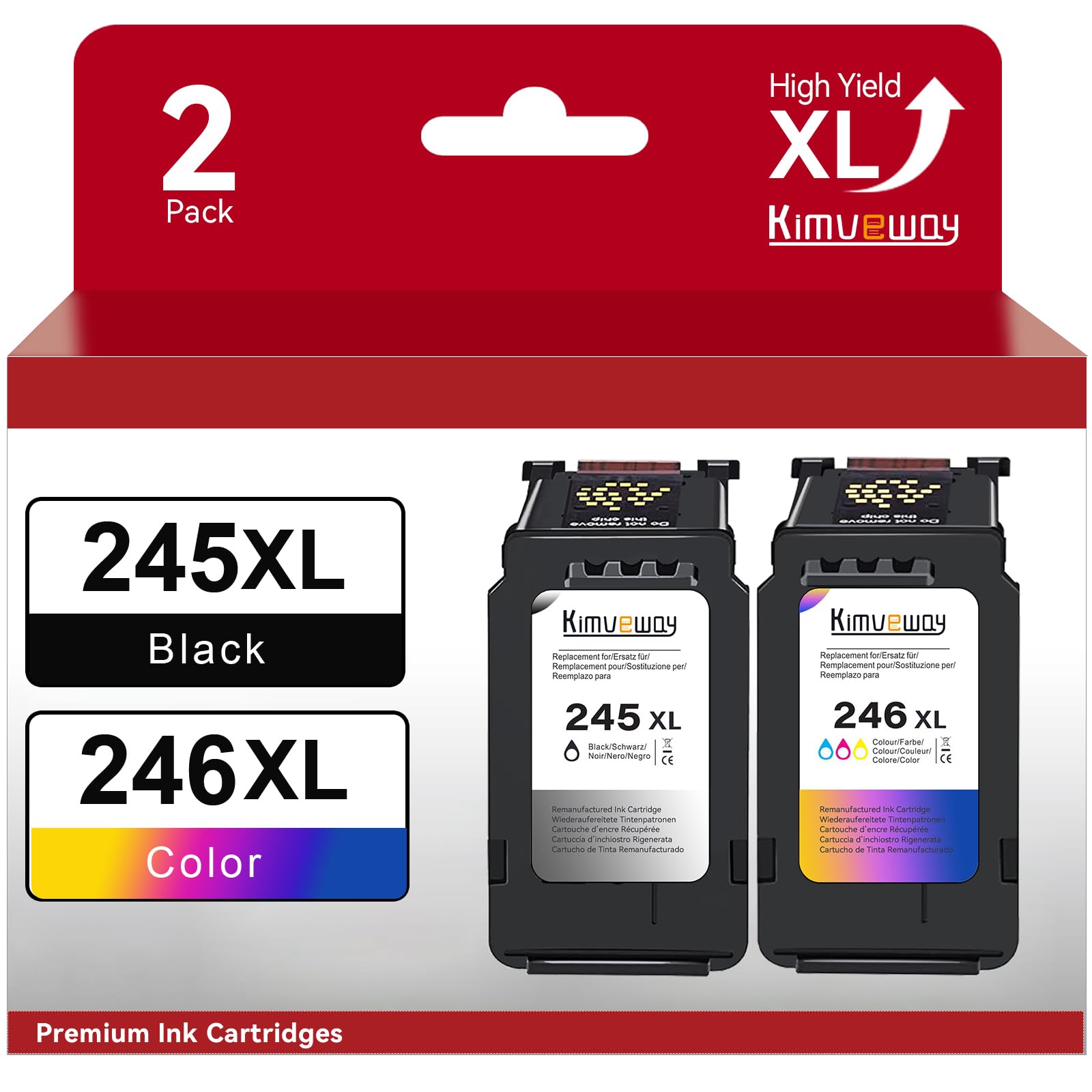 Cartuccia D'inchiostro PG-245XL 245XL 246XL PG245 CL246 Per Canon - Foto 7