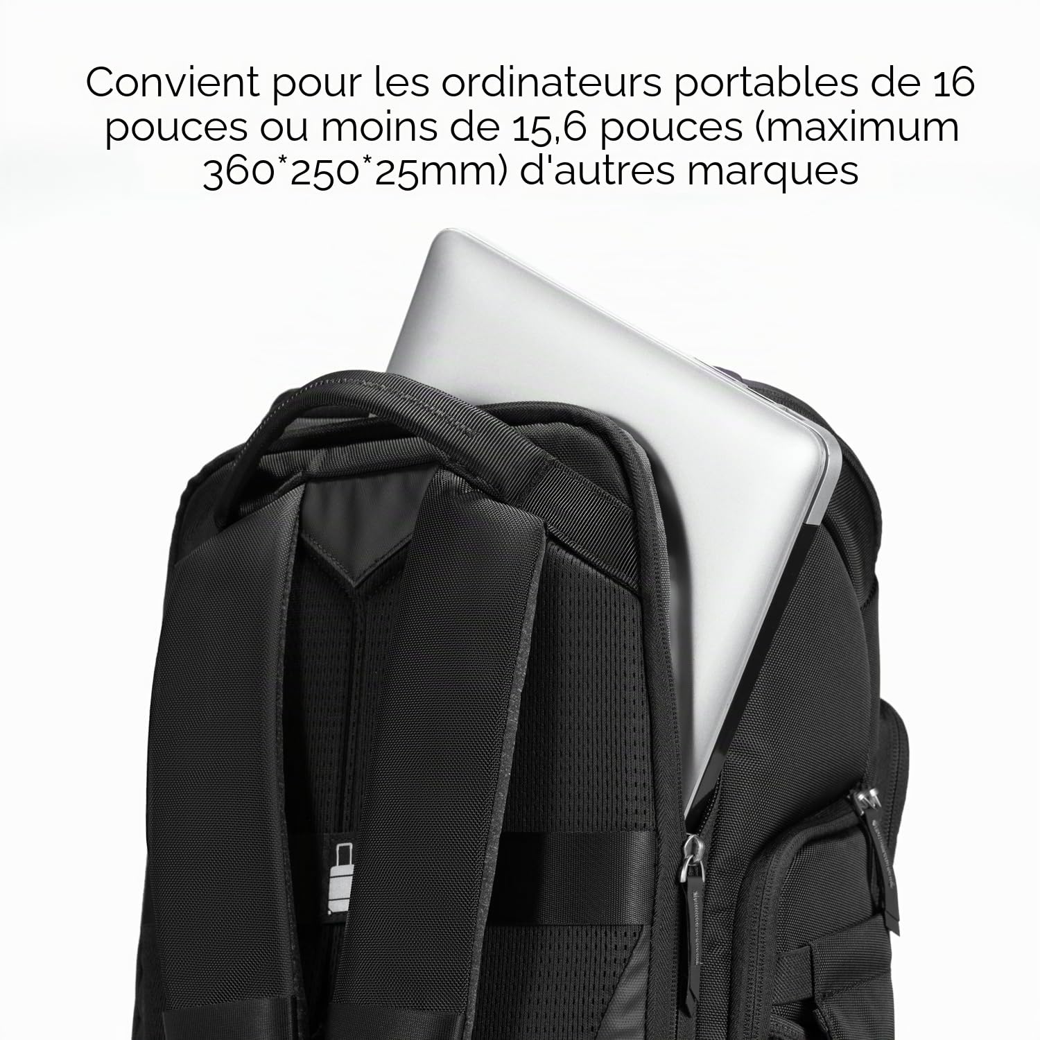 K&F Concept Sac à dos pour appareil photo sac à dos photo pour photographes, sac à dos pour appareil photo avec compartiment pour ordinateur portable 16 pouces, DJI Mavic Drone (sac à dos Alpha 25L)
