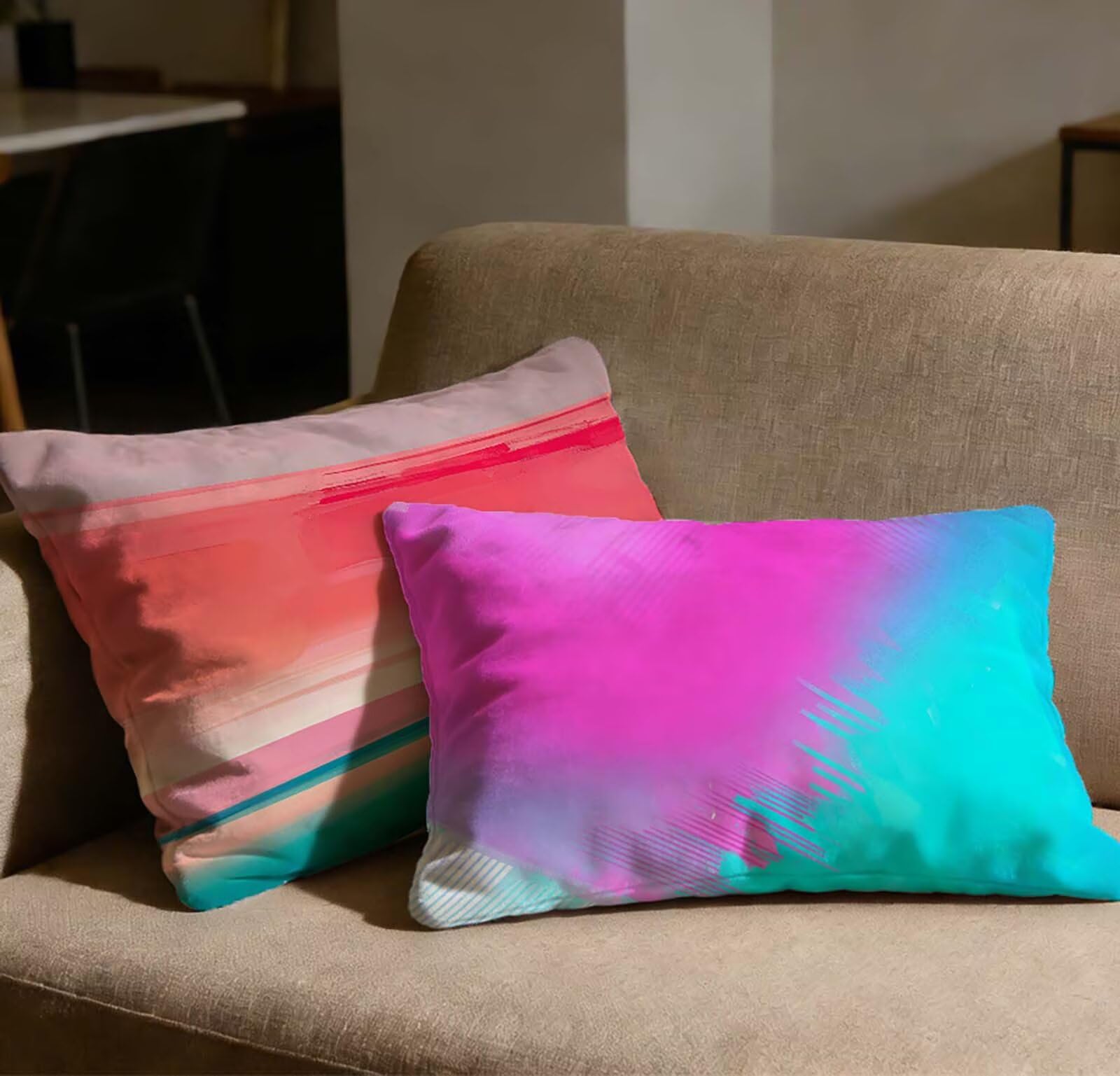 Taie oreiller 40x80 velours lot de 2 pour une chambre douce et cocooning
