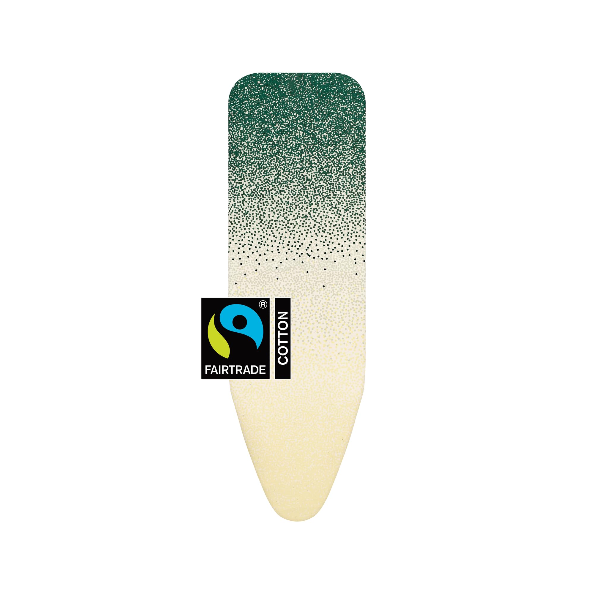 Brabantia - Ironing Board Cover B, Top Layer with Durable 2mm Foam Layer and 100% Fairtrade Cotton – Handy Design for Effortless Ironing – 124x38 cm, New Dawn
