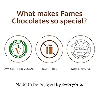 Vista 3 de Regalo de chocolate kosher – Mishloach Manos, cestas Purim apreciadas por todos – Chocolates gourmet surtidos sin lácteos – Almendra crujiente