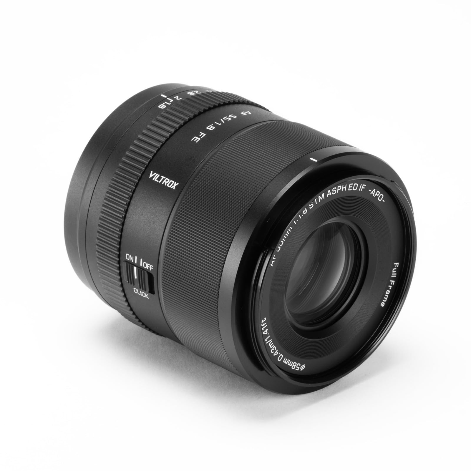 Amazon | VILTROX 55mm F1.8 EVO FE APO レンズ（ソニー Eマウント用